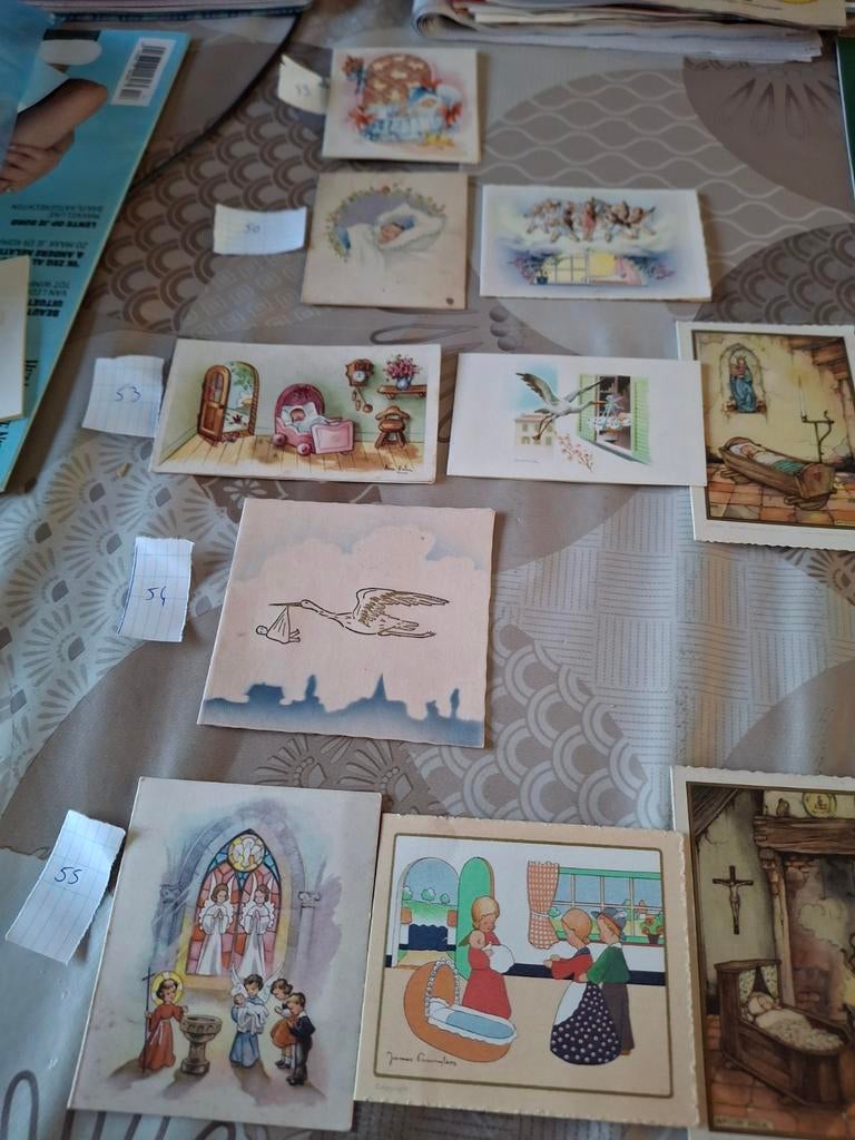 Geboortekaartjes, Verzamelen, Geboortekaartjes en Visitekaartjes, Ophalen of Verzenden