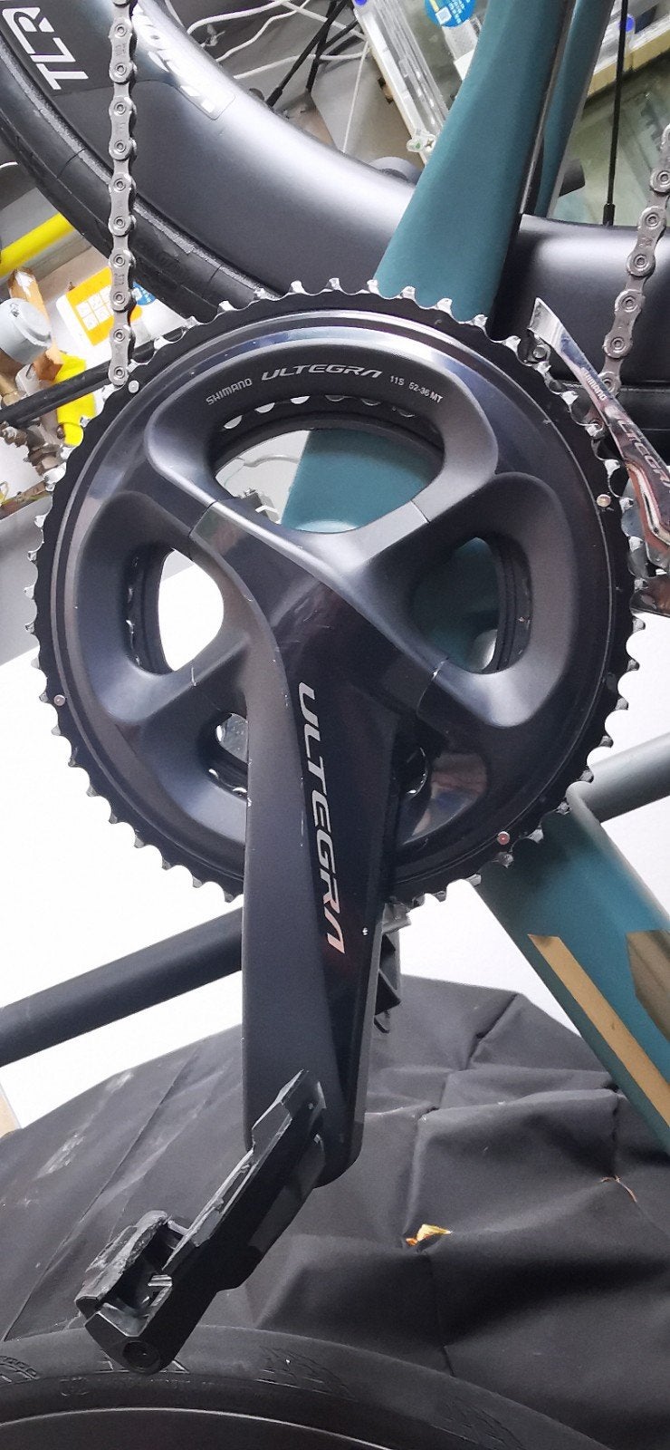 Shimano Ultegra R8000 groepset + Deore 'mullet' opbouw, Fietsen en Brommers, Fietsonderdelen, Ophalen, Gebruikt, Gravelbike, Shimano