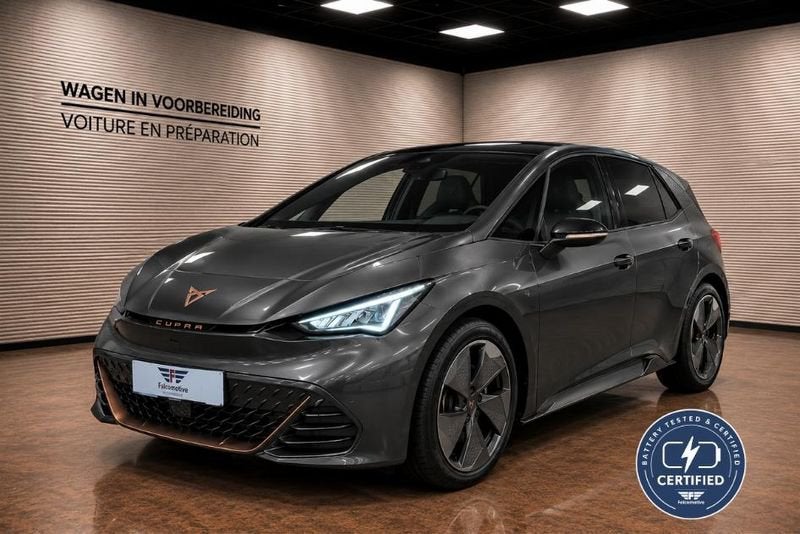 CUPRA Born *58kWh*93.5 % SOH*204 PK*427 KM WLTP*, Autos, Argent ou Gris, Achat, Euro 6, Entreprise