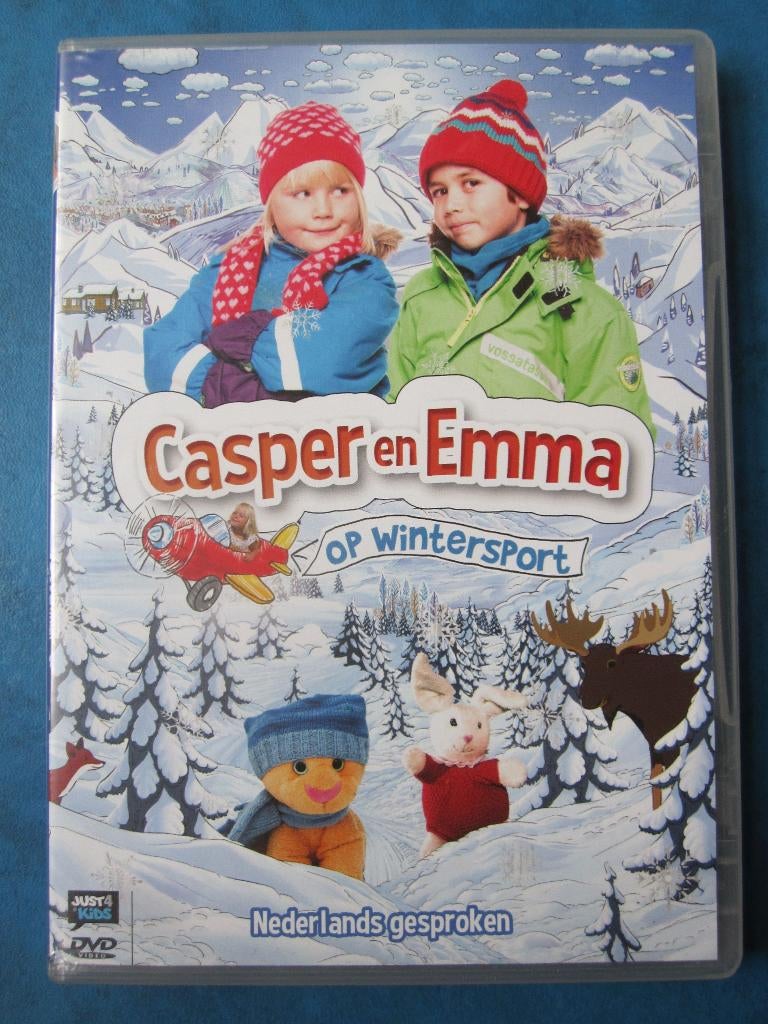 Casper En Emma Op wintersport, Cd's en Dvd's, Avontuur, Alle leeftijden, Ophalen of Verzenden, Zo goed als nieuw