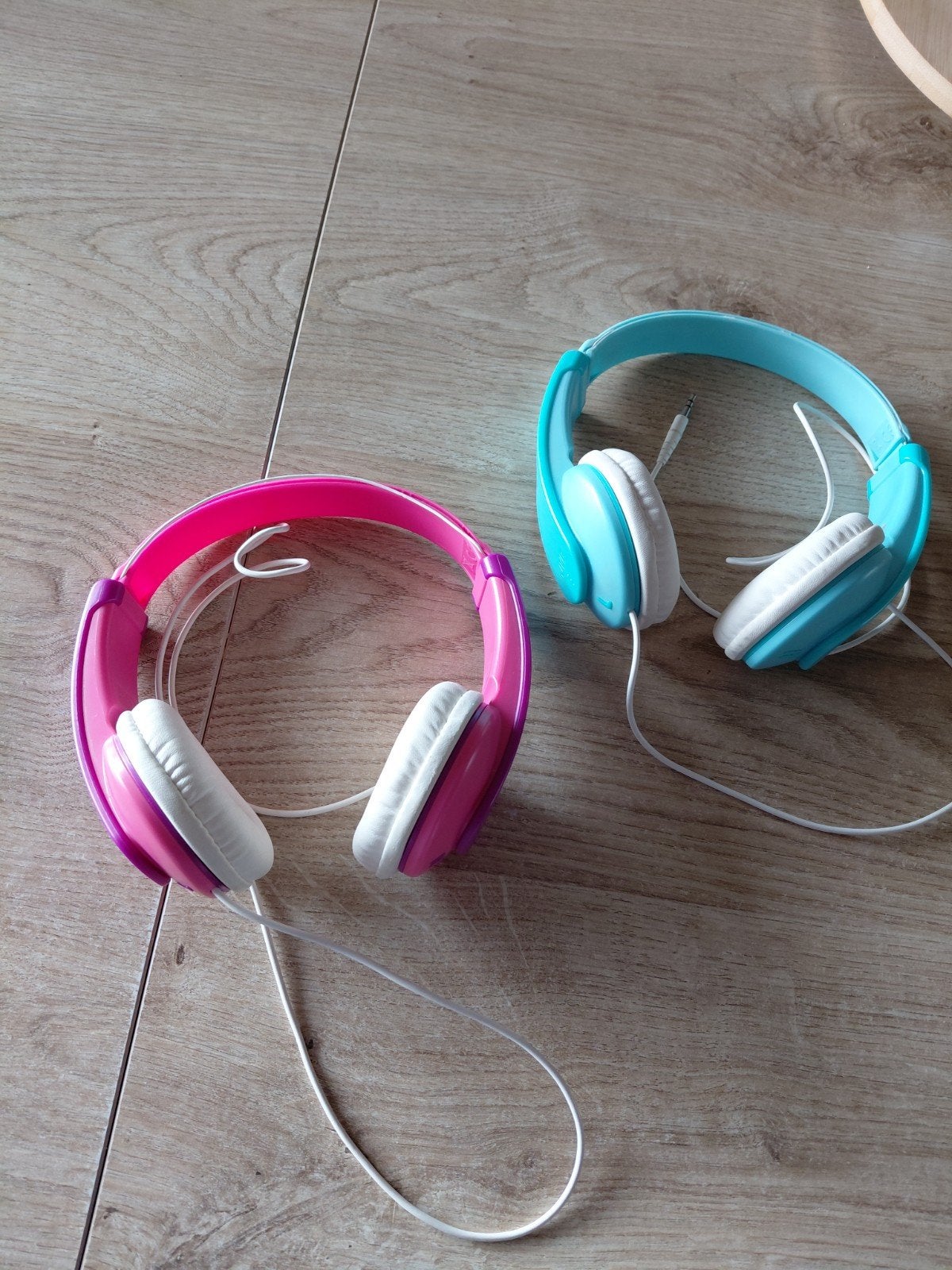 JVC hoofdtelefoon kinderen, TV, Hi-fi & Vidéo, Casques audio, Enlèvement ou Envoi, Utilisé, Rose, Autres marques
