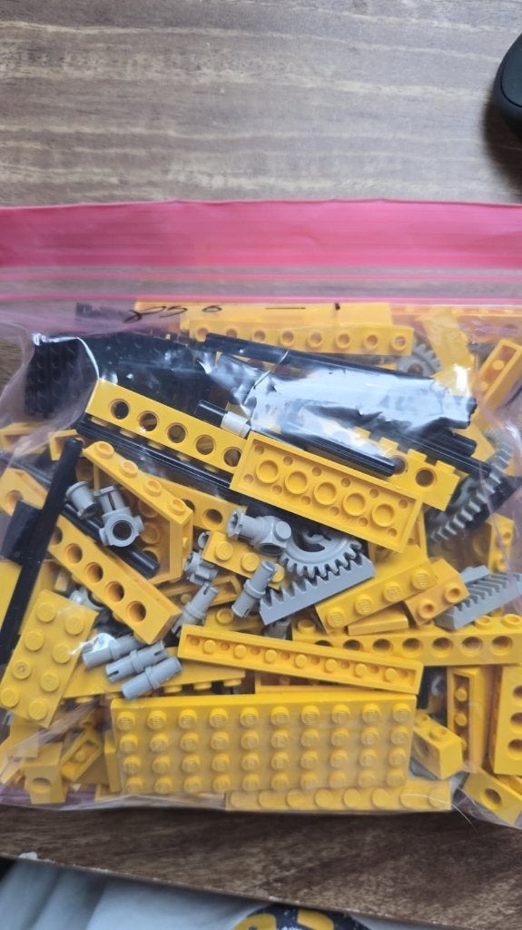 Lego technic 856 - Bulldozer, Gebruikt, Lego, Ophalen of Verzenden, Technic