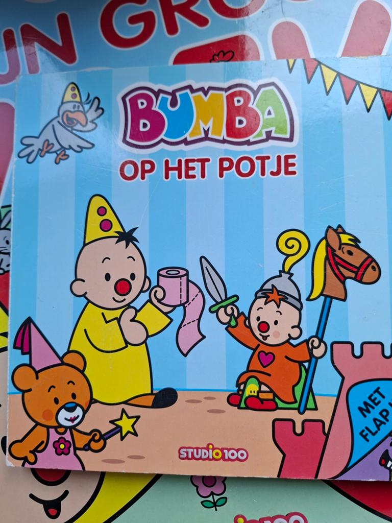 Kleuter boeken te koop, Ophalen