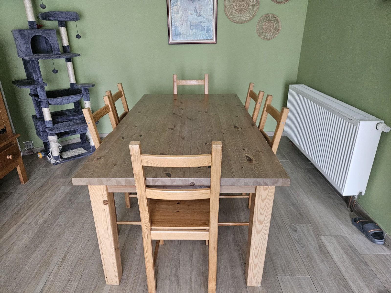 Table et 6 chaises, Maison & Meubles, Tables | Tables à manger, Enlèvement