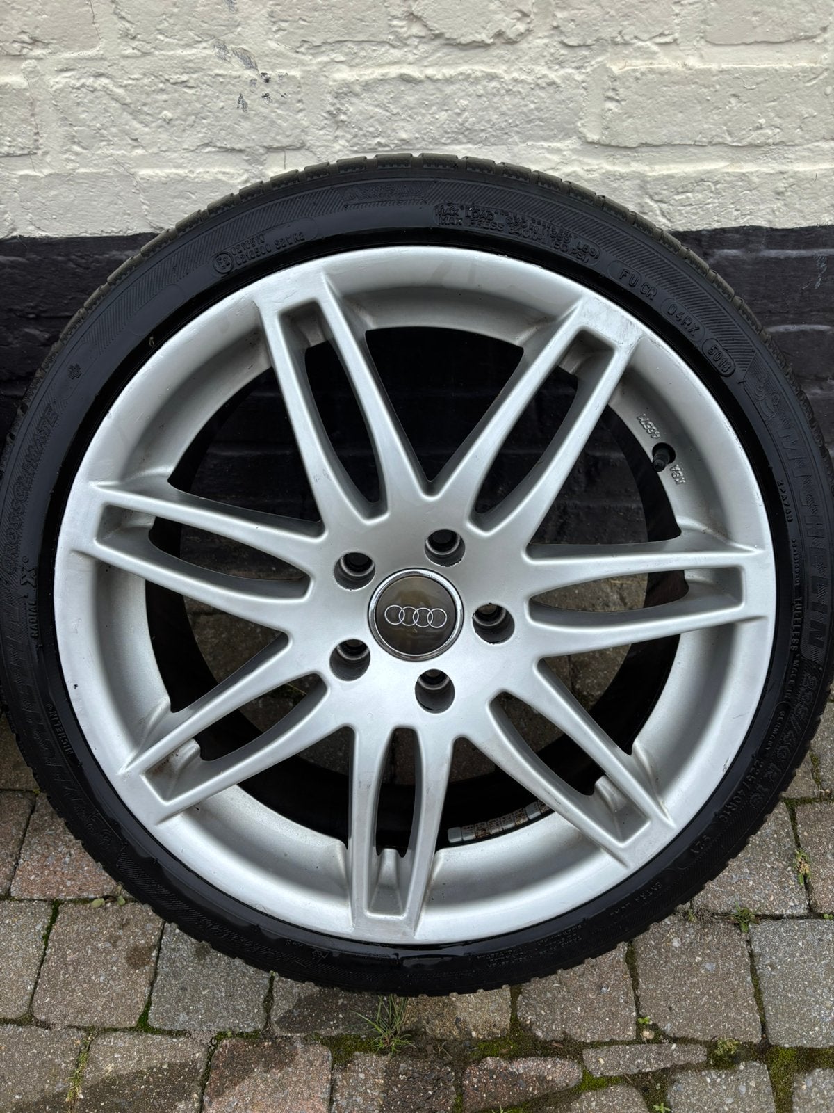 Jantes Audi RS avec pneus Michelin, Enlèvement, Utilisé