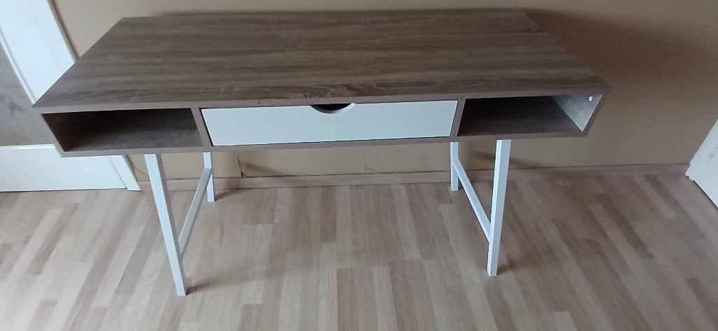 Bureau, Maison & Meubles, Autres types, Comme neuf, Brun, 45 cm