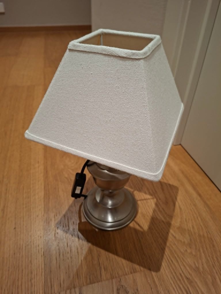 Lampadaire met tinnen lampenvoet, Huis en Inrichting, Ophalen, Zo goed als nieuw, Klassiek, Minder dan 100 cm