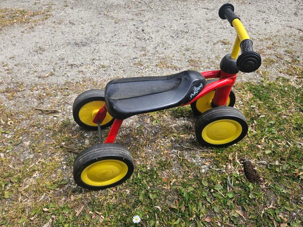 Pukylino loopfiets, Ophalen