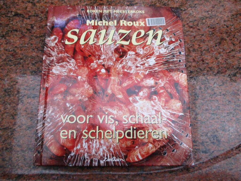 Michel Roux "sauzen" voor vis, schaal- en schelpdieren, Ophalen of Verzenden, Zo goed als nieuw, Michel Roux