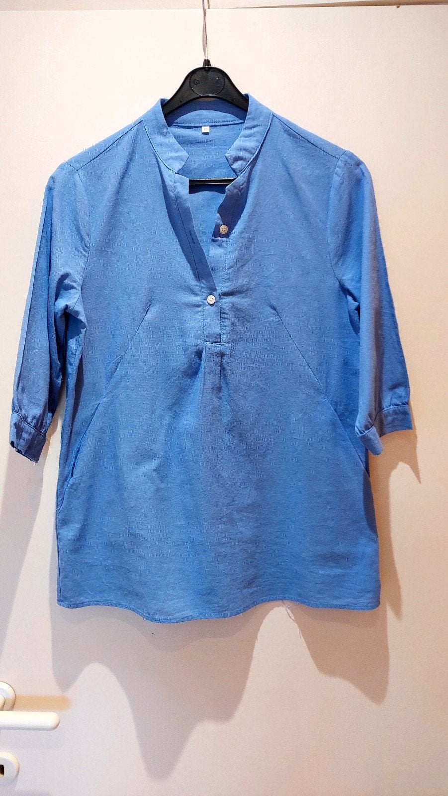 Mooie blauwe bloes. ., Ophalen of Verzenden, Nieuw, Maat 38/40 (M), Blauw