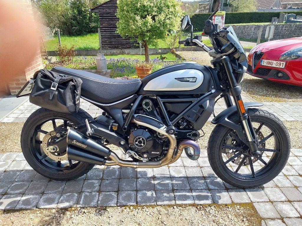 Ligne en titane Akrapovic Ducati Scrambler 800 2022, Enlèvement