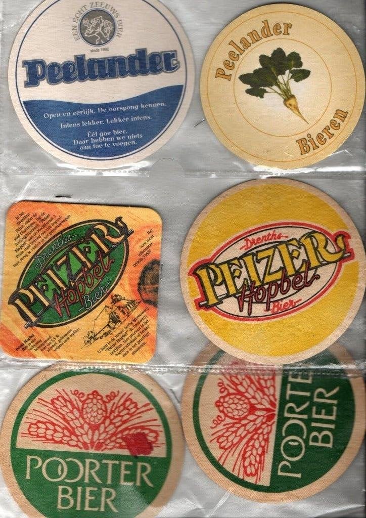 OUDERE BIERVILTJES NEDERLAND, Verzamelen, Verzenden, Nieuw, Viltje(s)