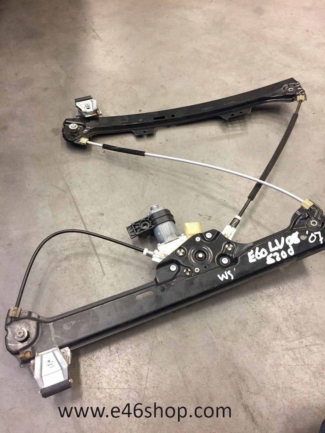 Raammotor BMW 5 serie E60 E61   links voor, -, Utilisé, -, Enlèvement ou Envoi