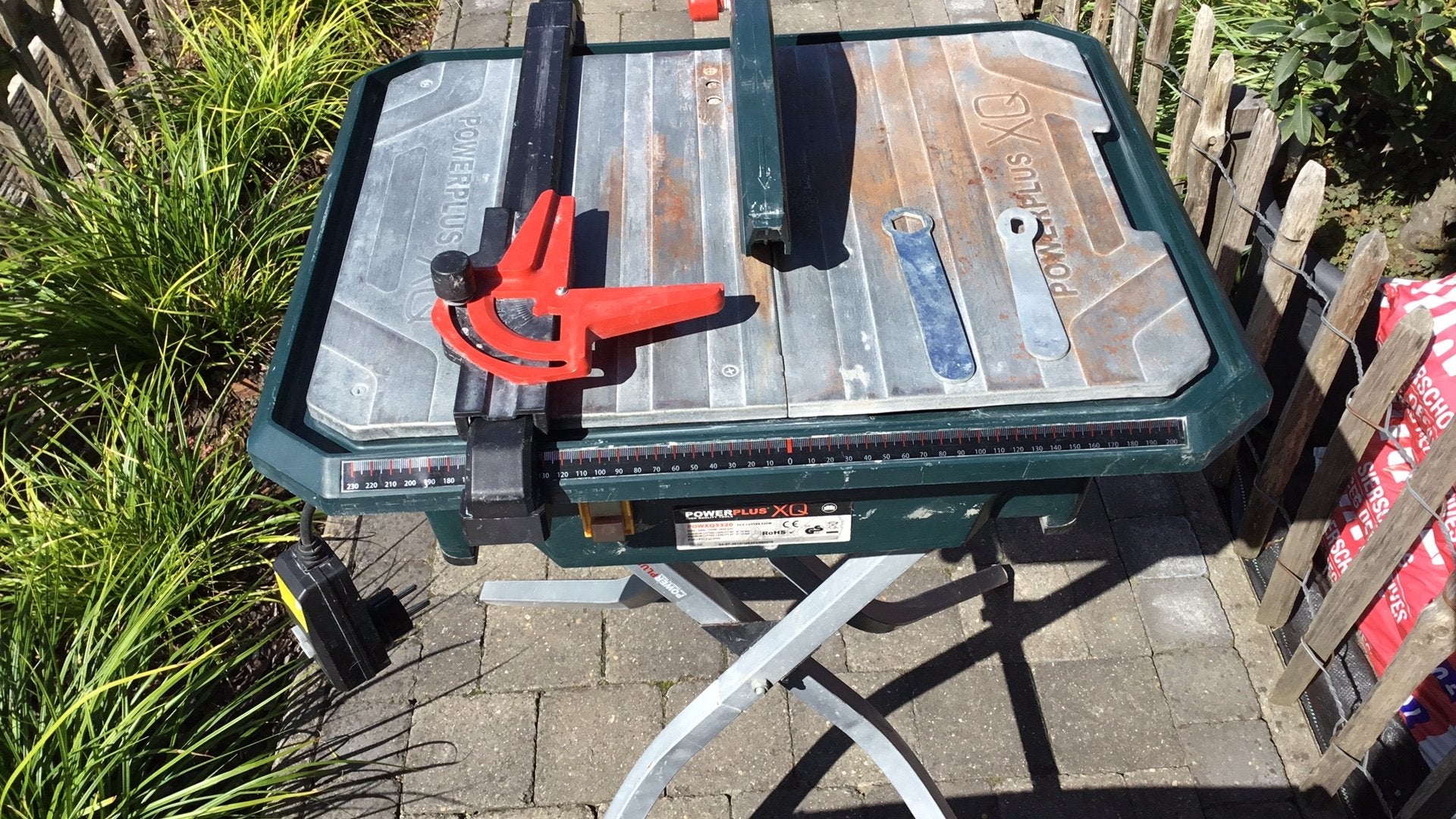 Tegelsnijder powerplus XQ, Ophalen of Verzenden, Zo goed als nieuw