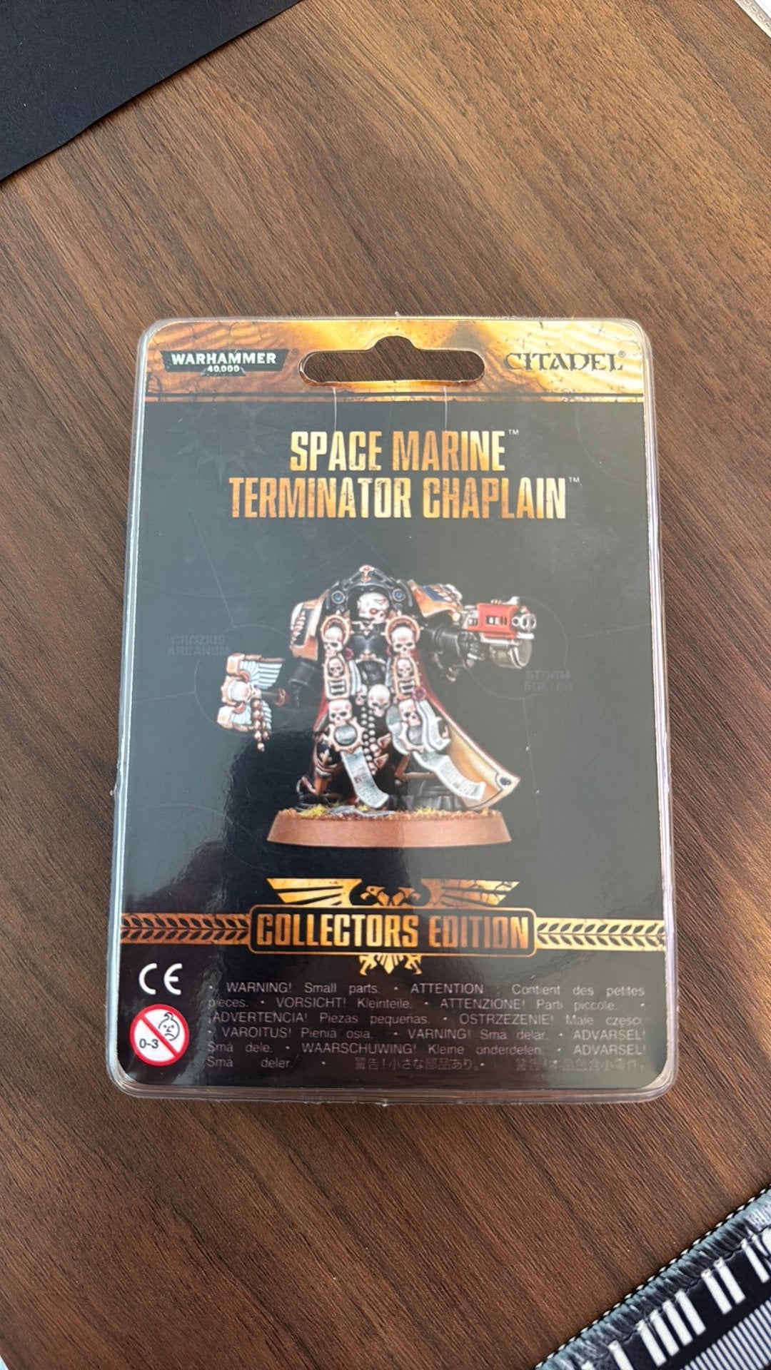 Space Marine Terminator Chaplain Collector’s Edition, Enlèvement ou Envoi, Neuf, Warhammer 40000, Figurine(s)