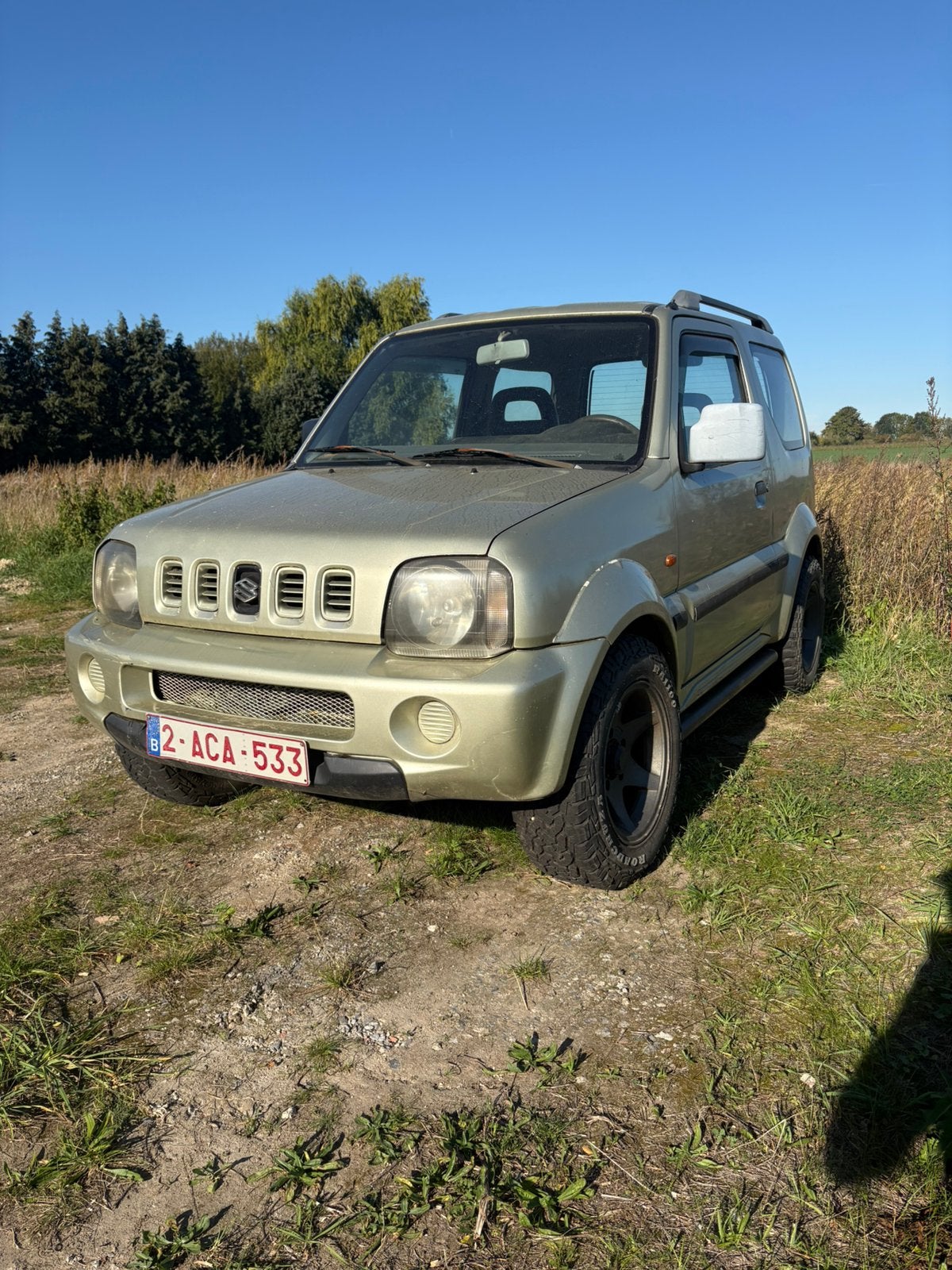 Suzuki jimny 1.3 lichte vracht 2000, Autos, Achat, Boîte manuelle, Beige, Particulier