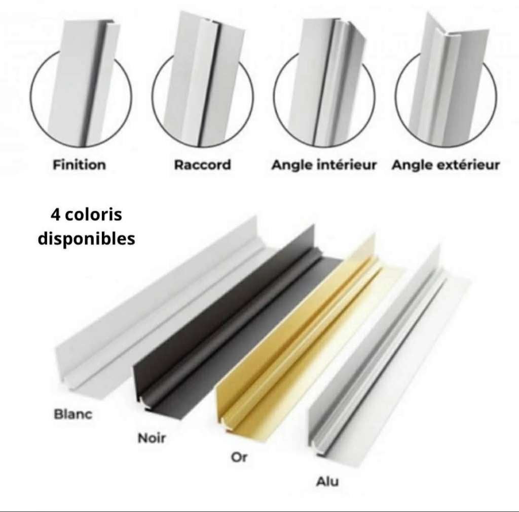 aluminium profielen van 3 mm, Ophalen, Nieuw