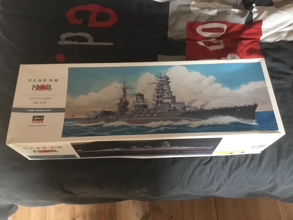 Hasegawa 1:350 Mutsu, Hobby & Loisirs créatifs, Modélisme | Bateaux & Navires, Enlèvement, Comme neuf, Hasegawa