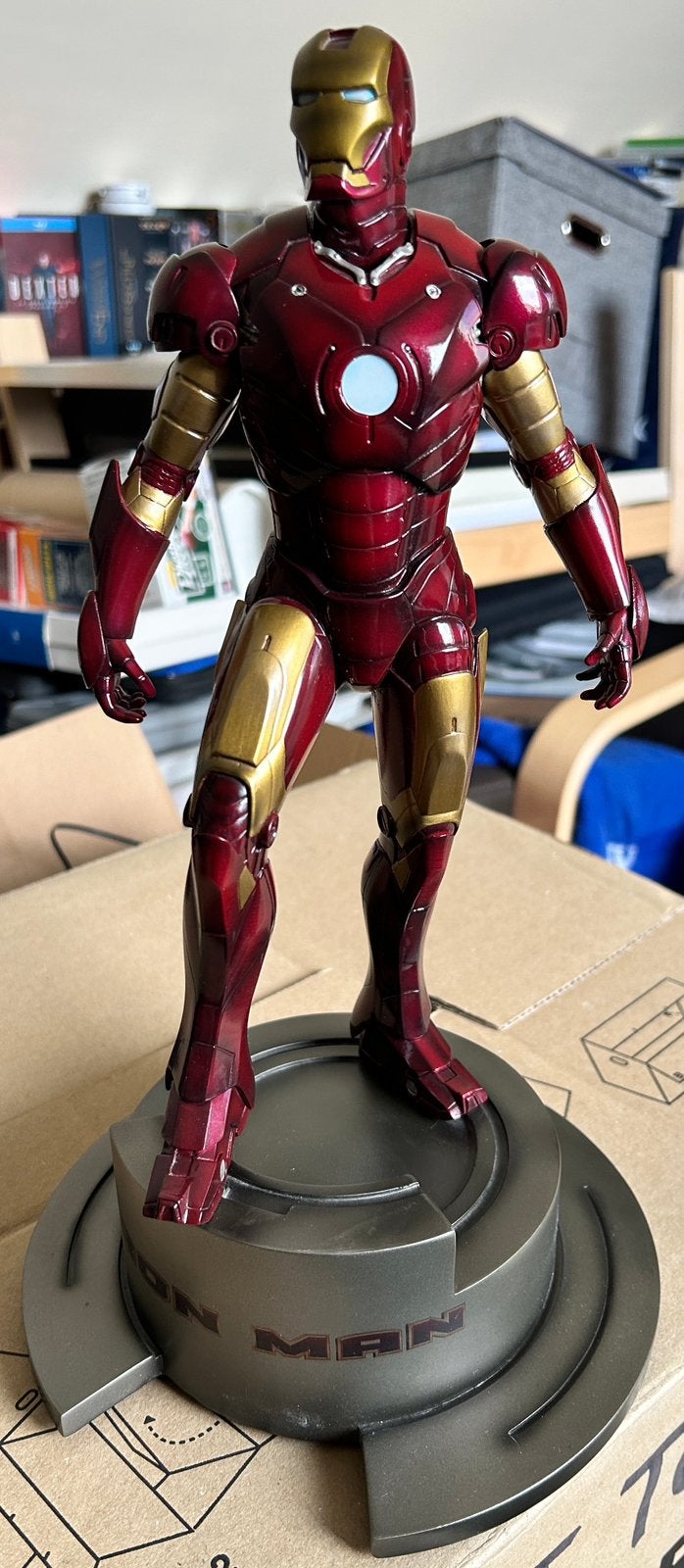 Kotobukiya Iron Man III Fine Art Statue, Enlèvement ou Envoi, Utilisé