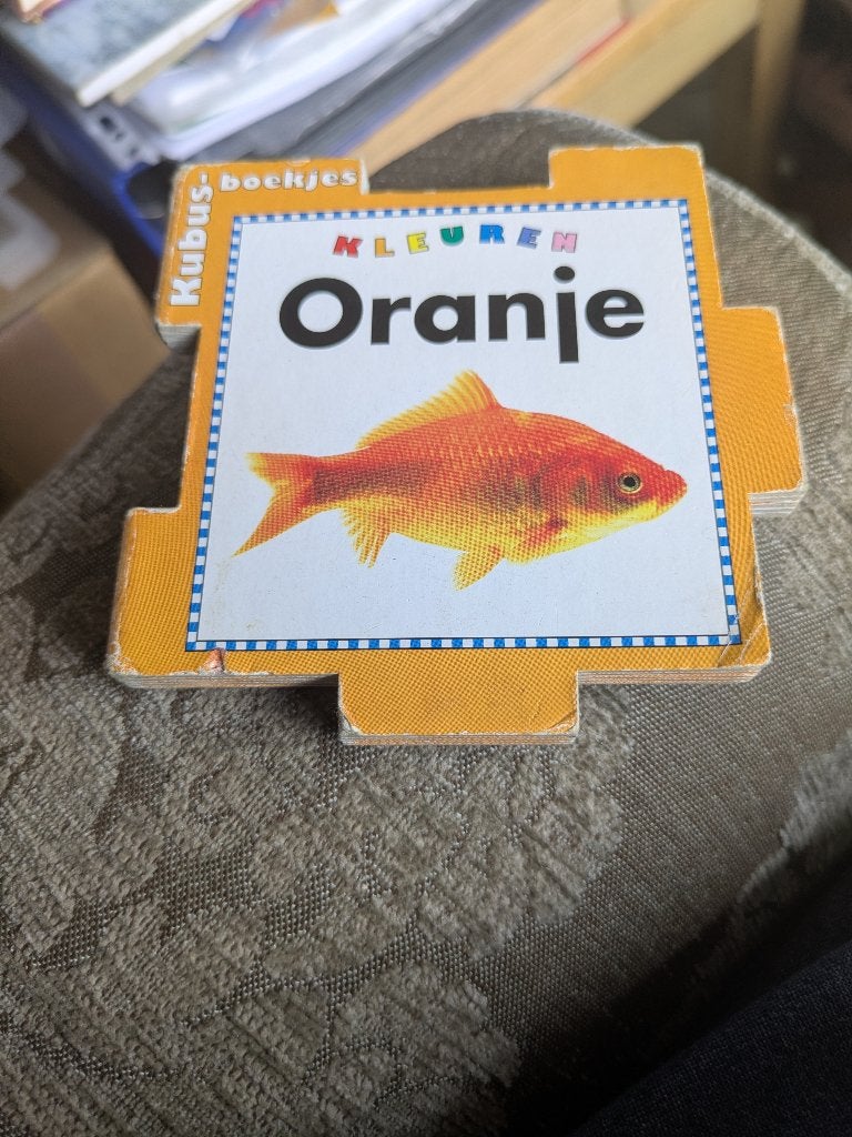 Oranje, Boeken, Kinderboeken | Baby's en Peuters, Ophalen of Verzenden, Gelezen, 6 tot 12 maanden