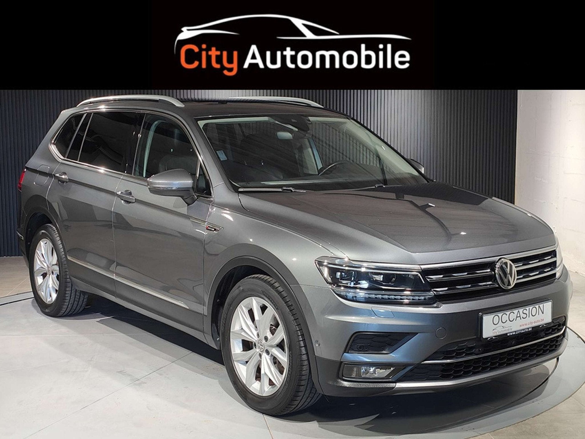 Volkswagen Tiguan Allspace 2.0 TSI 4MOTION DSG CUIR TOIT OUV, Autos, Volkswagen, Cuir, Argent ou Gris, Achat, Euro 6
