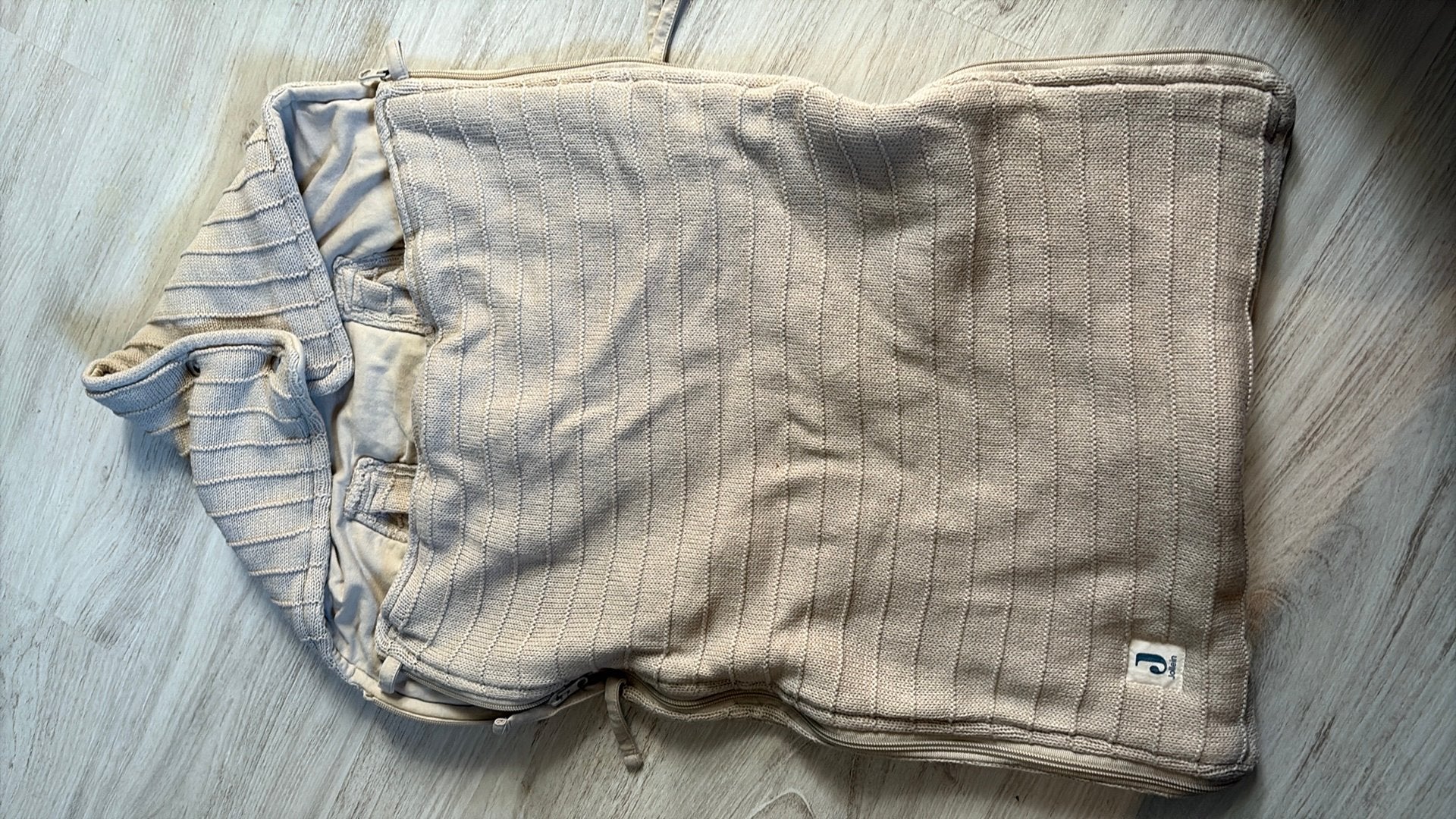 jollein wintervoetenzak, Ophalen, Zo goed als nieuw, Beige