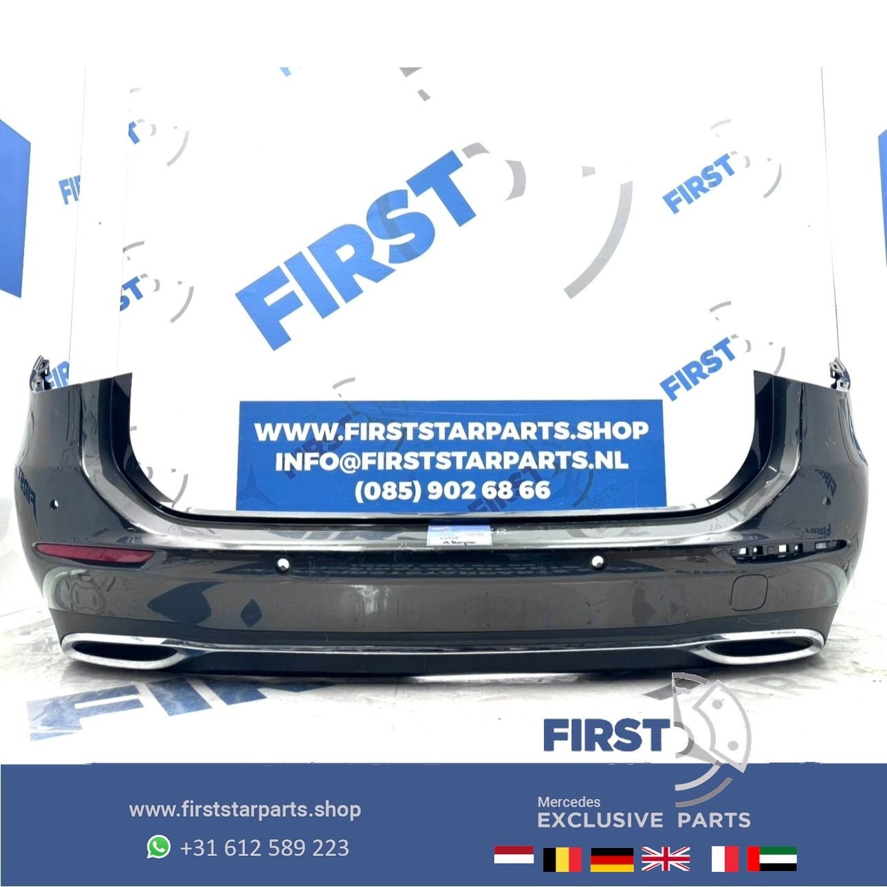 W206 BUMPER 2021-2025 S206 ESTATE ACHTERBUMPER S206 Mercedes