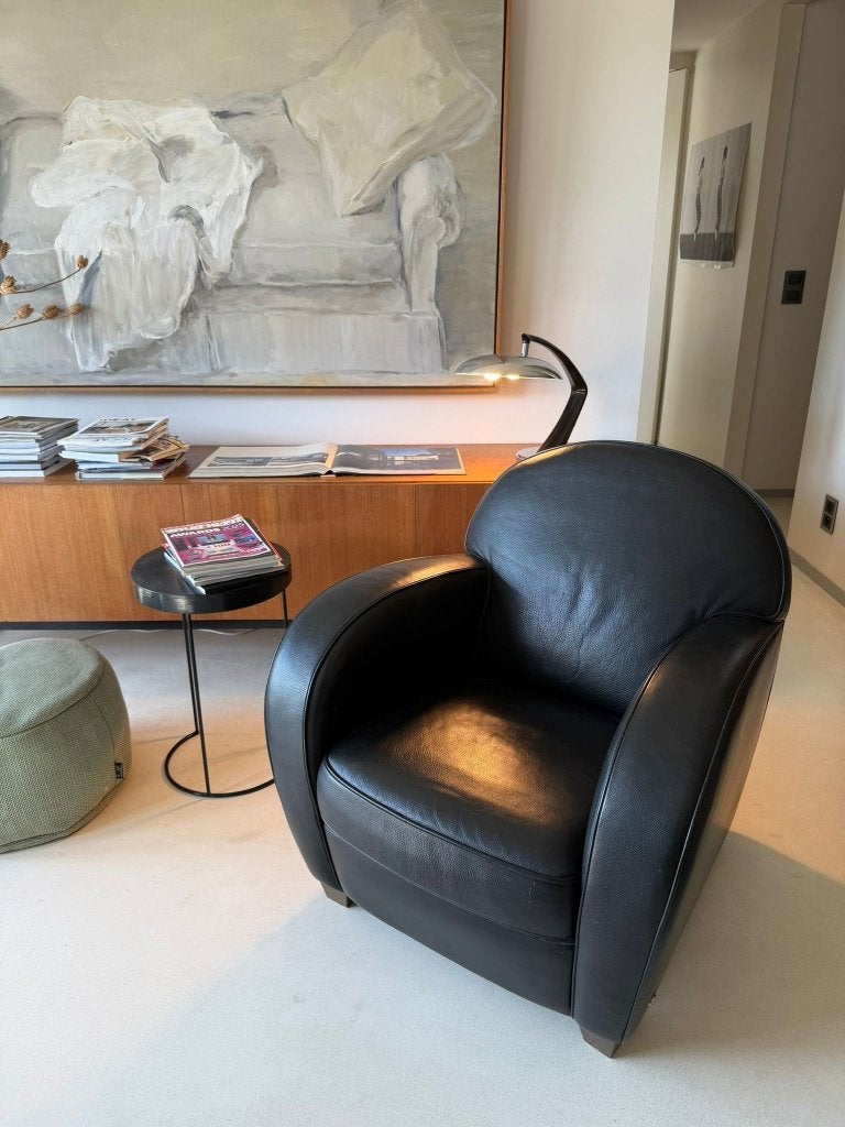 Natuzzi zetel, Ophalen, Eenpersoons, Zo goed als nieuw, Rechte bank
