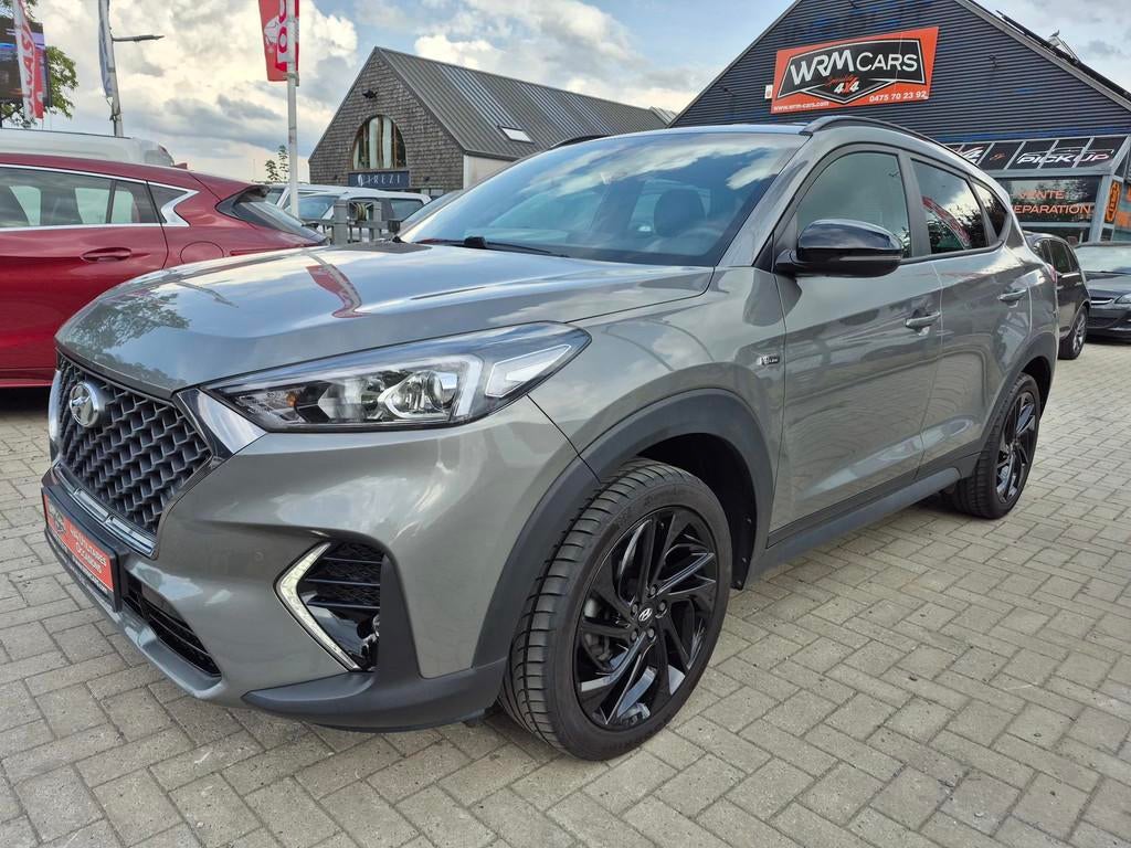 Hyundai Tucson N LINE (bj 2021, automaat), Auto's, Hyundai, Bedrijf, Te koop, Tucson, ABS, Achteruitrijcamera, Adaptive Cruise Control