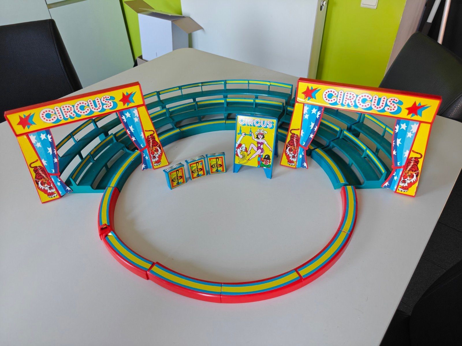 Playmobil circus, Ophalen