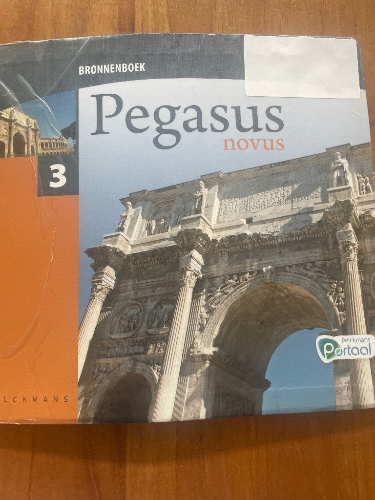 Pegasus bronnenboek latijn 3e middelbaar, Boeken, Schoolboeken, Ophalen, Zo goed als nieuw, Pelckmans, Latijn