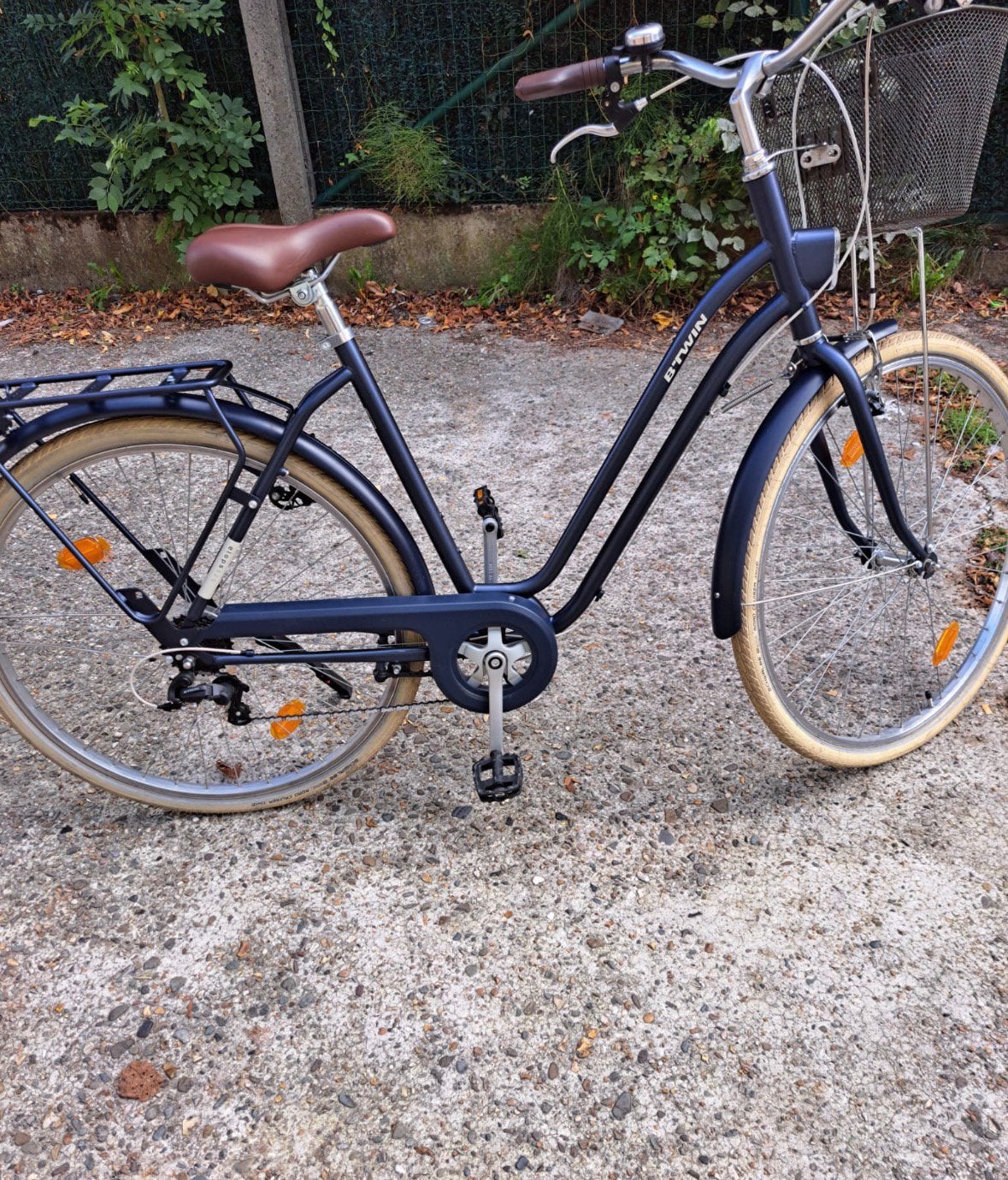 🟦’B’Twin’ Damesfiets 28Inch+7SPEED+Framemaat 50Cm-/Blauw🟦, Fietsen en Brommers, Ophalen, Zo goed als nieuw
