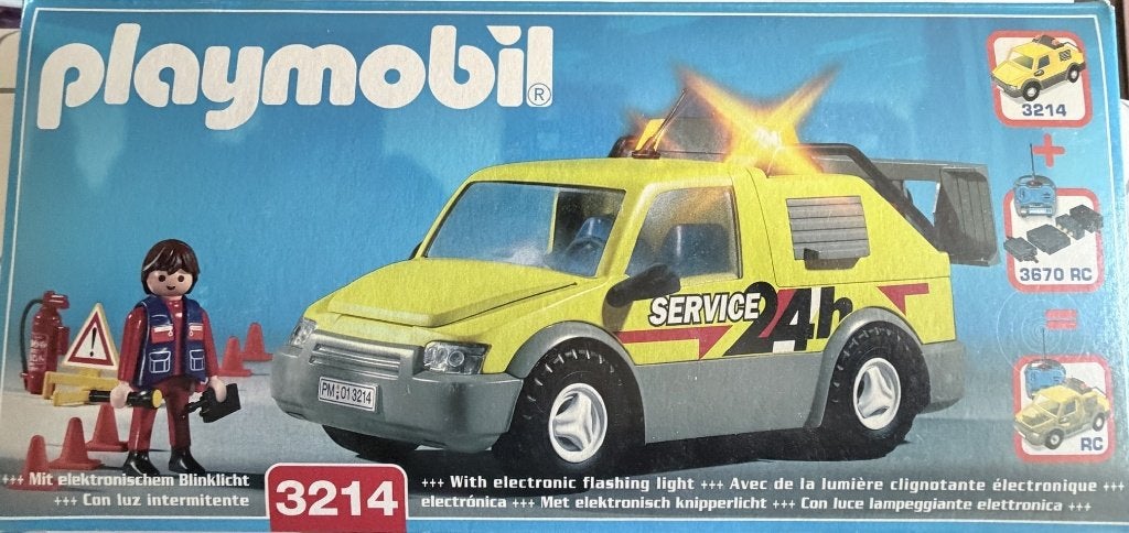 Playmobil wegenwacht 3214, Complete set, Voertuig, Ophalen of Verzenden, Zo goed als nieuw