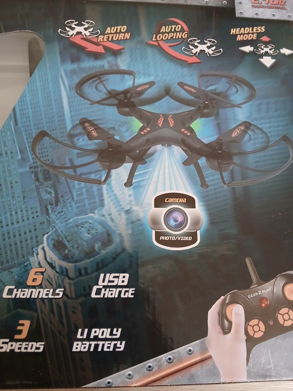 Gear2play zuma drone, Ophalen, Zuma