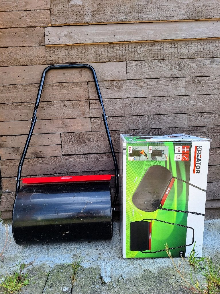 Kreator KRTGR9101 Tuinwals - 50 cm werkbreedte, Ophalen, Zo goed als nieuw, Overige soorten, Kreator