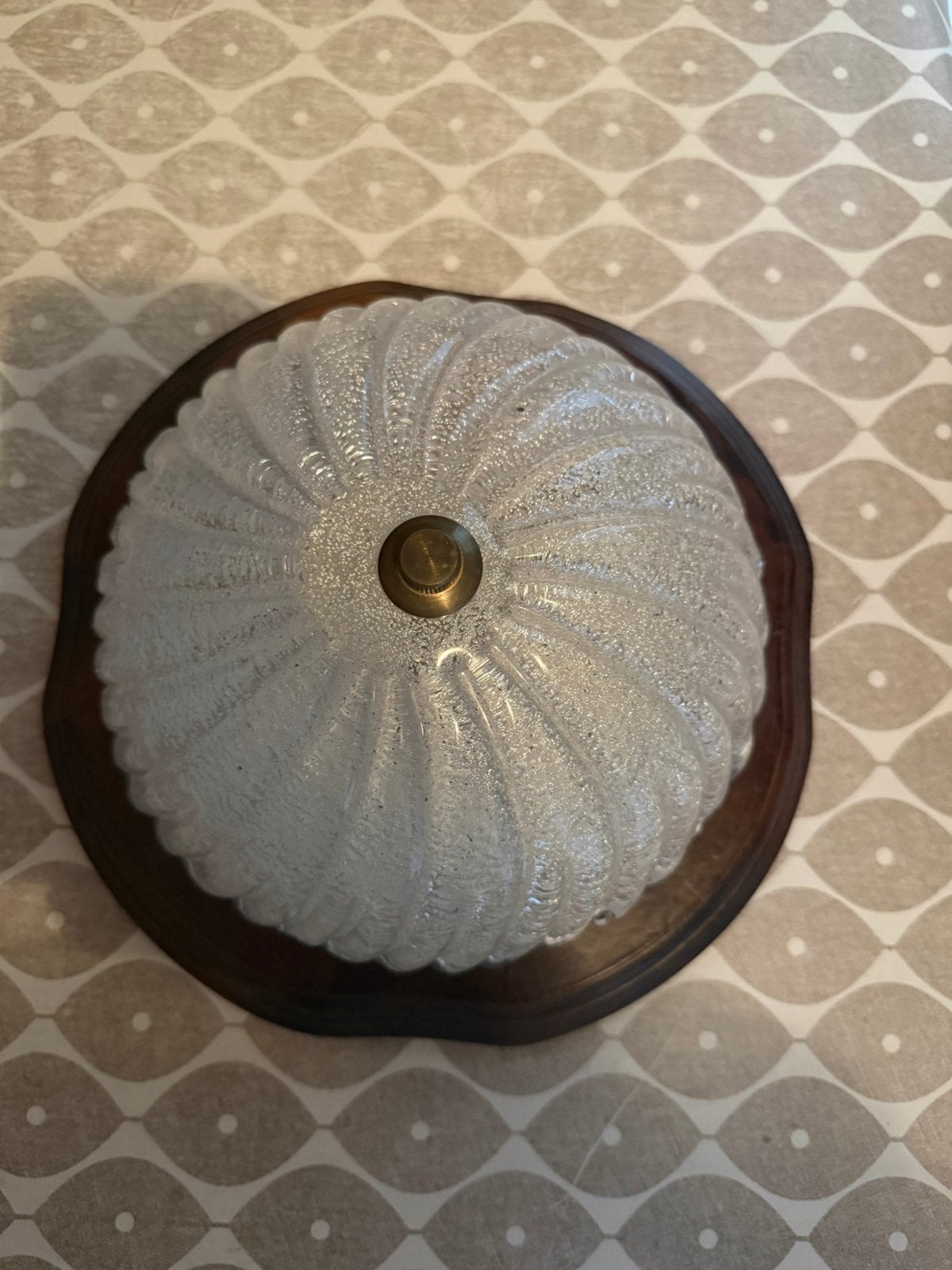 Plafondlamp, Ophalen, Zo goed als nieuw, Plafondlamp, Jaren 60