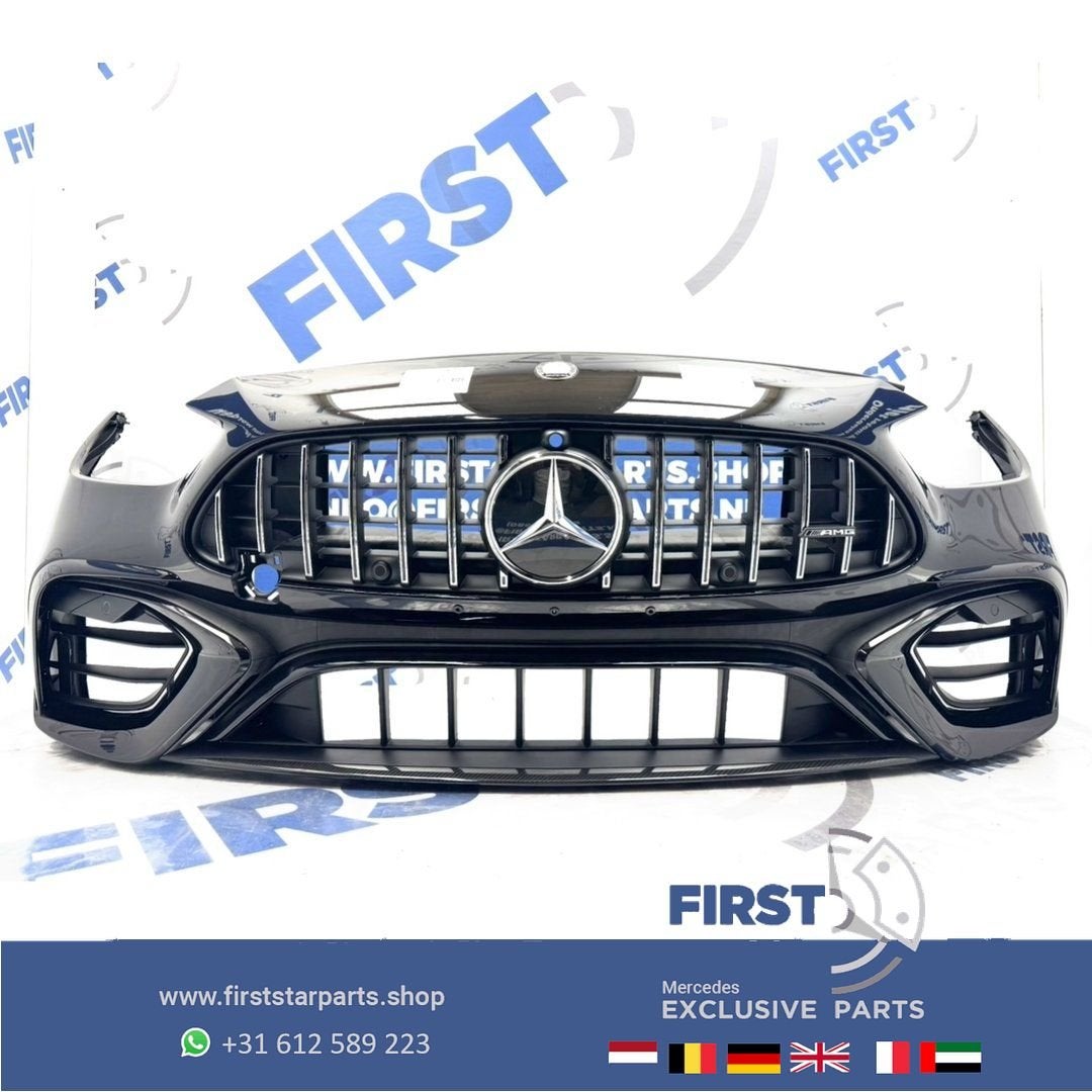 CARBON BUMPER W206 C63 AMG VOORBUMPER C KLASSE ORIGINEEL A20, Utilisé, -, Avant, -