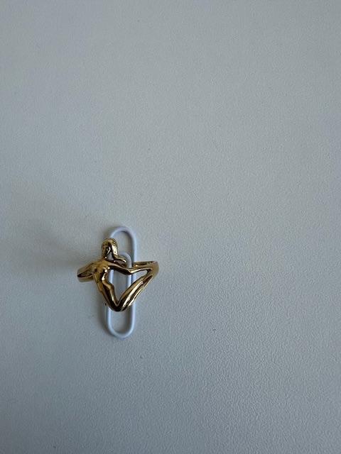Gouden ring, Handtassen en Accessoires, Ophalen, Nieuw, Dame, Goud