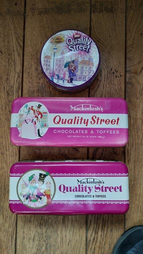 Mackintosh's Quality Street snoepblikken Nestle, Enlèvement ou Envoi, Utilisé, Autres marques