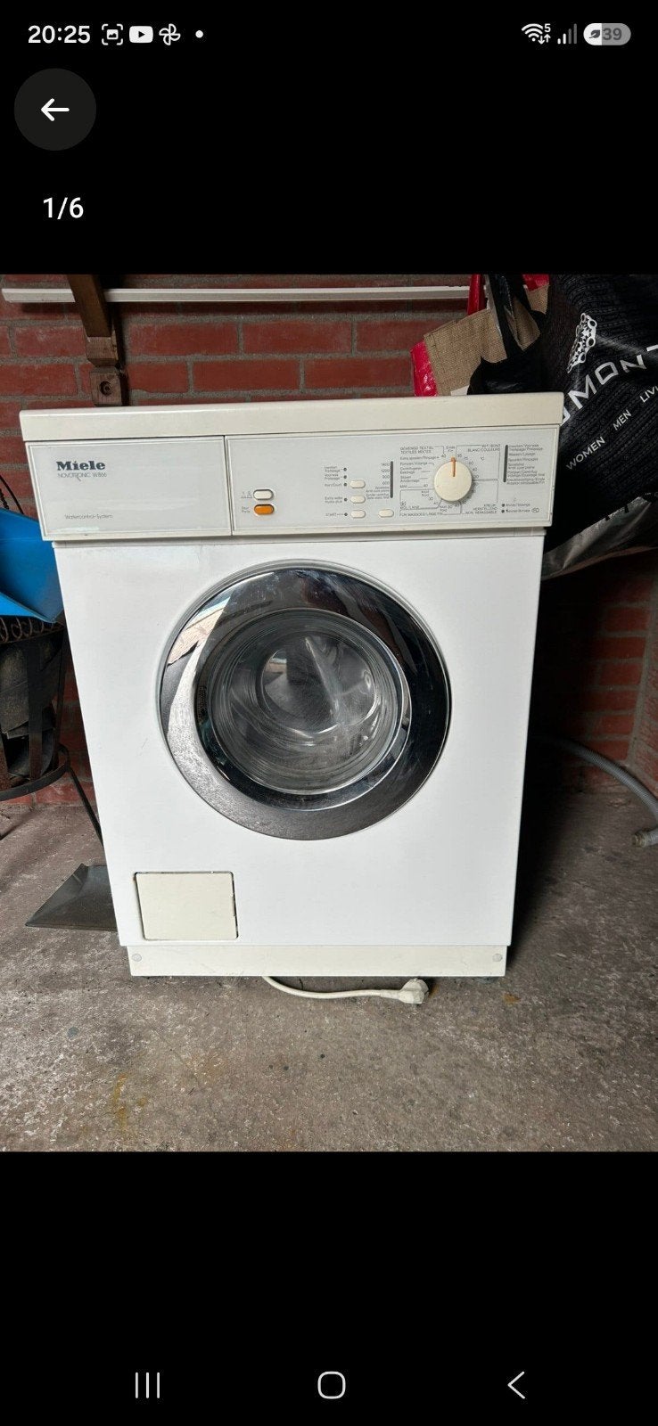 GEZOCHT GRATIS WERKENDE WASMACHINE  30aug, Ophalen