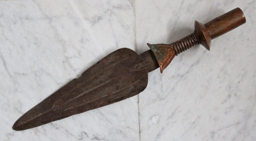 ancien couteau SAKA du CONGO, Fait main, Afrique, Enlèvement ou Envoi, Autres matériaux