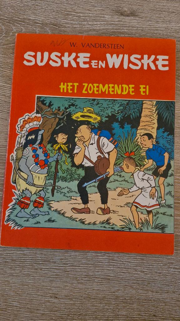 Suske en Wiske Het Zoemende Ei, Boeken, Eén stripboek, Ophalen, Gelezen, Willy Vandersteen