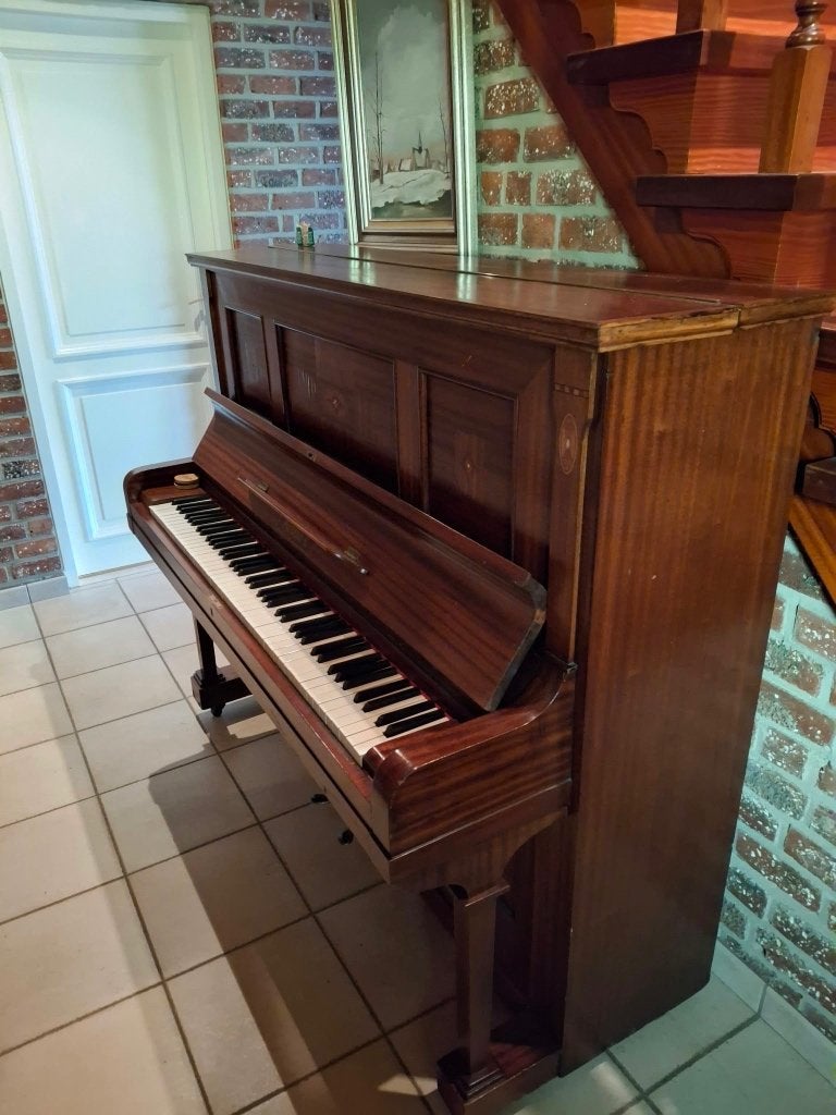 Piano, Musique & Instruments, Enlèvement, Utilisé, Blanc, Piano