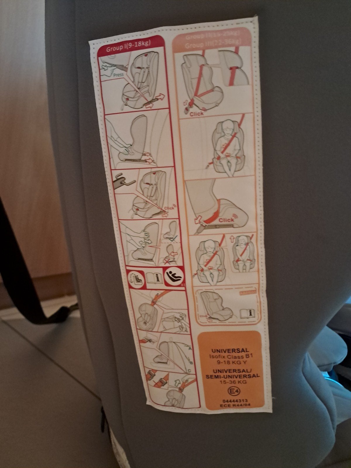 2 meegroei autostoelen, Autres marques, 9 à 36 kg, Enlèvement, Utilisé