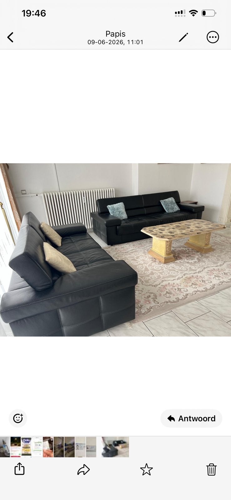 Tafel salon, Huis en Inrichting, Ophalen, Zo goed als nieuw