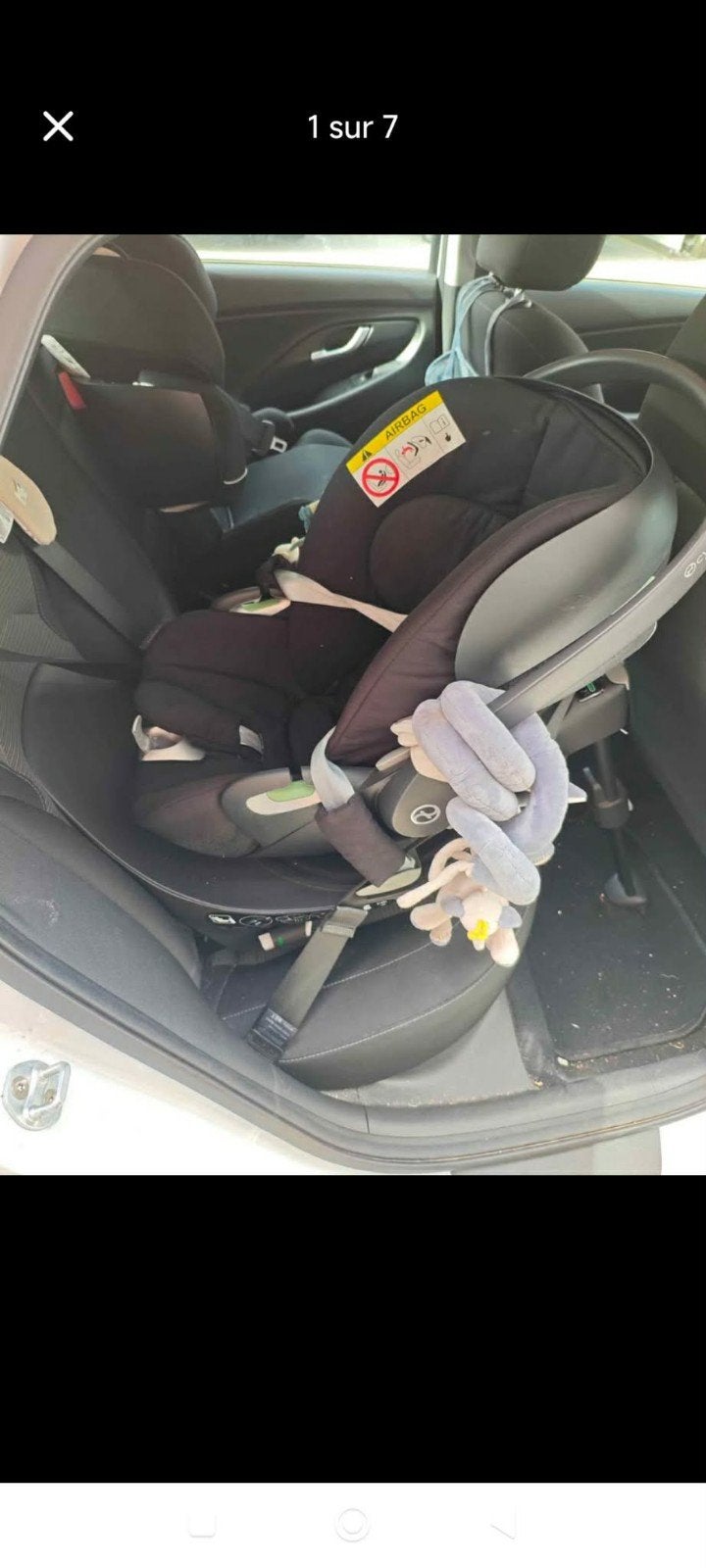 Cybex Cloud T i-Size + Base T i-Size, Enlèvement, Isofix