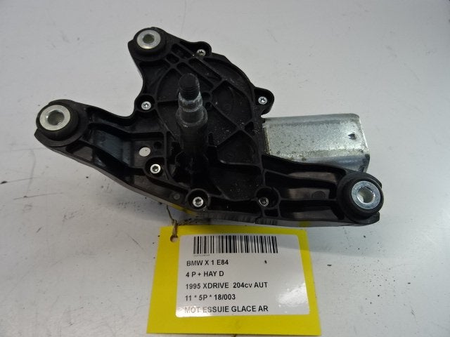 RUITENWISSERMOTOR ACHTER BMW X1 (E84) (2990856), Gebruikt, BMW