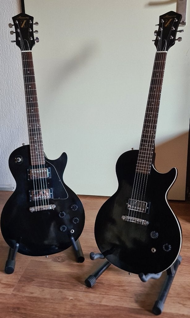 Harmony H7100b et H7300b à vendre, Enlèvement ou Envoi, Utilisé, Solid body, Autres marques