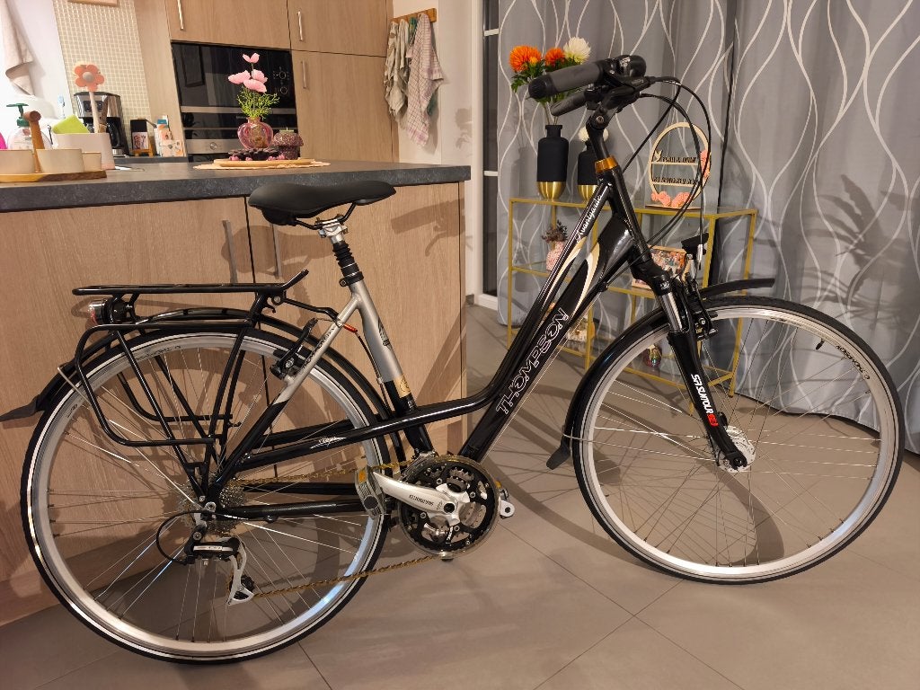 damesfiets"Thompson Advantgarde"mooie en perfecte staat, Fietsen en Brommers, Fietsen | Dames | Damesfietsen, Ophalen, Velgrem