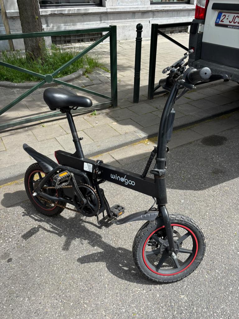 Velo electrique pliable, Ophalen, Zo goed als nieuw